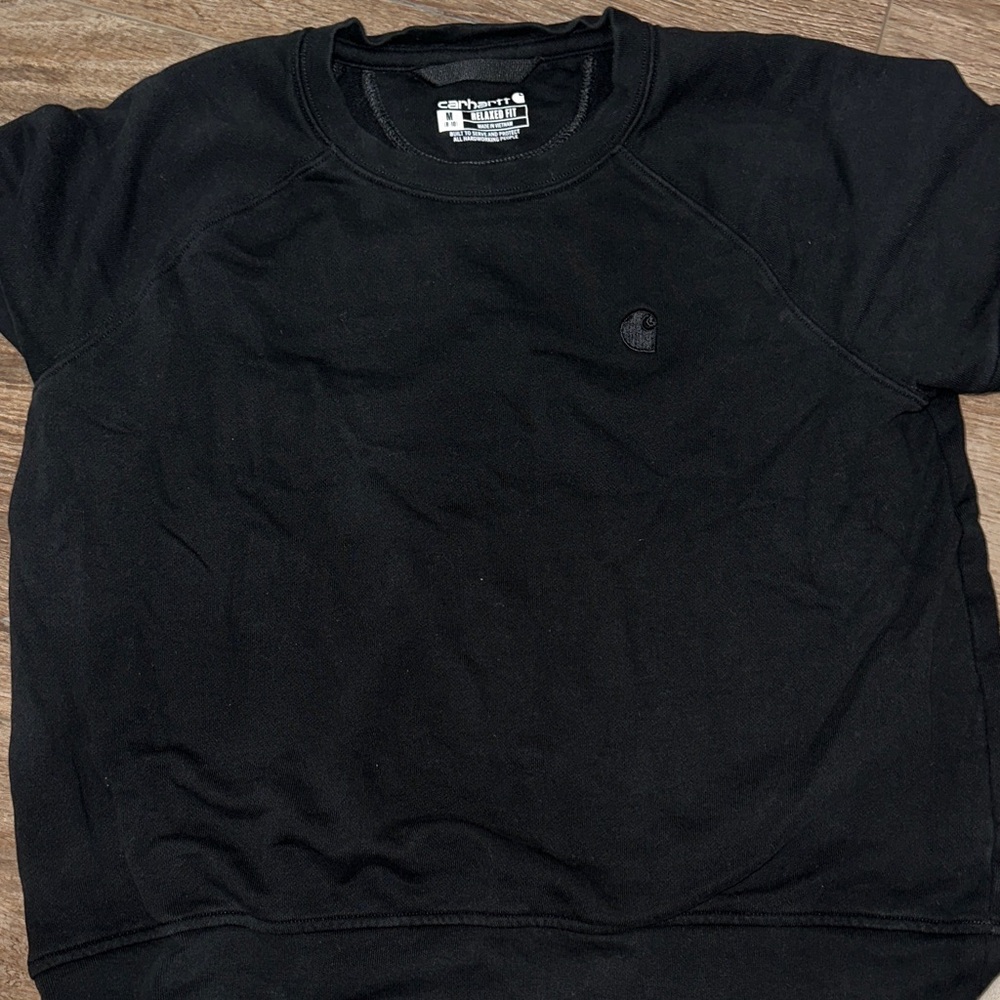 Carhartt Black Pullover Crew Sweatshirt